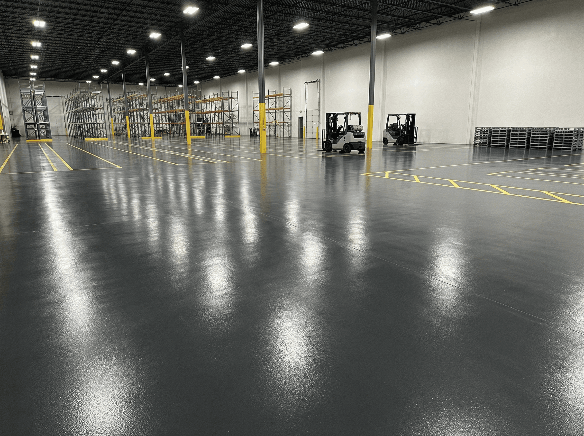 事例3: 施工完了後の床